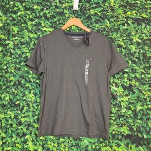 Tommy Hilfiger Dark Grey V-Neck T-Shirt